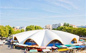 Les marchés - Camping 5 étoiles Bois Soleil, camping bord de mer, location mobil homes, cottages, studios et emplacements camping à Saint-George-de-Didonne près de Royan en Charente Maritime