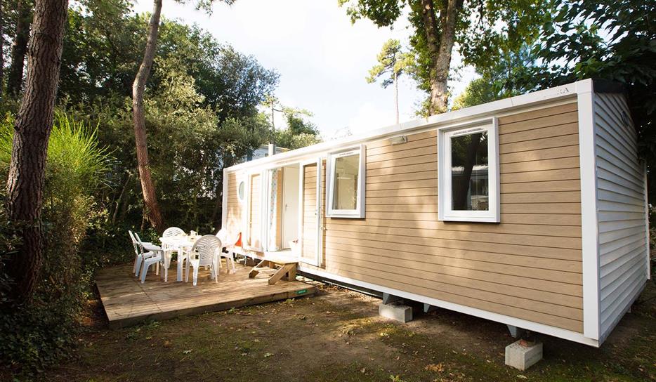 Camping Saint Georges de Didonne - Cottage Pins 3 chambres Evasion - Location de mobil-home en Charente-Maritime