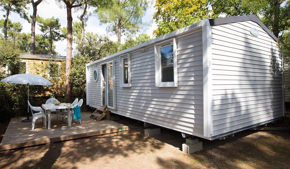 Camping Saint Georges de Didonne ***** - Cottage Pins 3 chambres Evasion - Location de mobil-home en Charente-Maritime