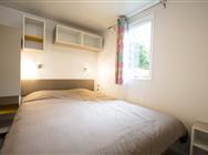 chambre double - Location mobil-home - Camping Royan 