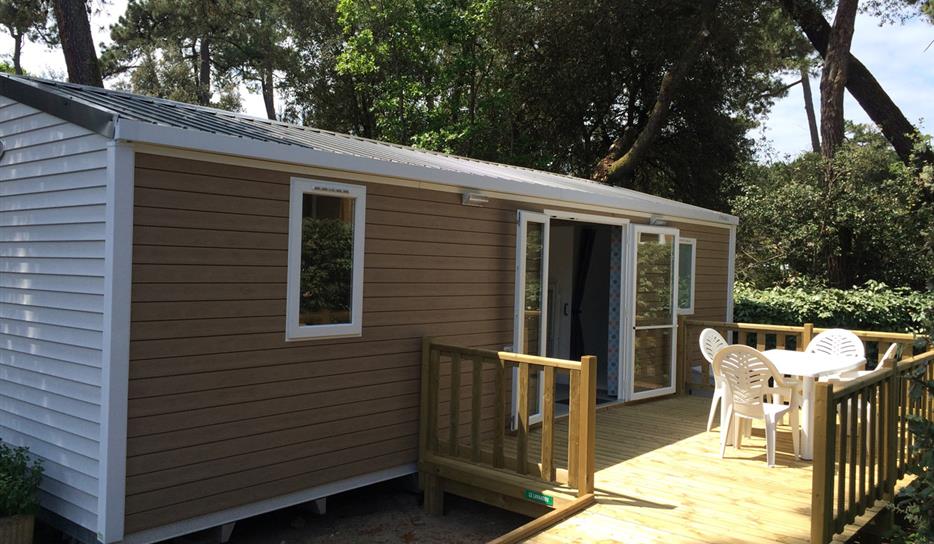 Cottage Pins 2 chambres PMR - Camping Royan ***** 