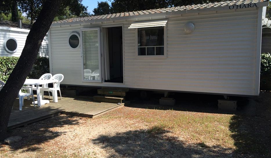 Cottage Mer 2 chambres, sous-bois - Camping Saint Georges de Didonne