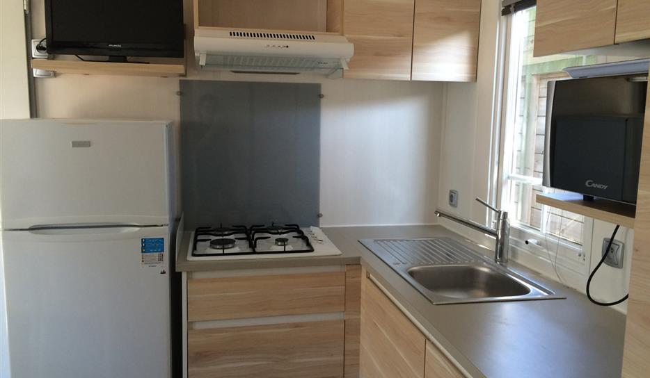 Camping Saint Georges de Didonne - Cottage Mer 2 chambres, sous-bois