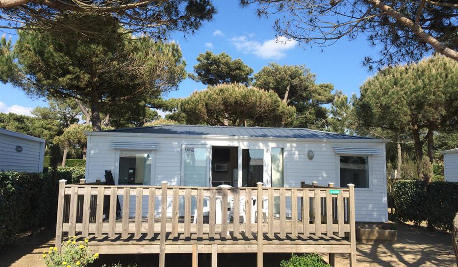Cottage Mer 2 chambres 2 salles de bain - Camping ***** bord de mer en Charente-Maritime