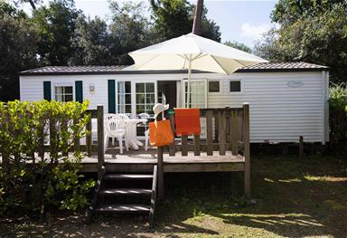 Camping Saint Georges de Didonne - Mobil-home 3 chambres - camping 5 étoiles plage et piscine Charente-Maritime