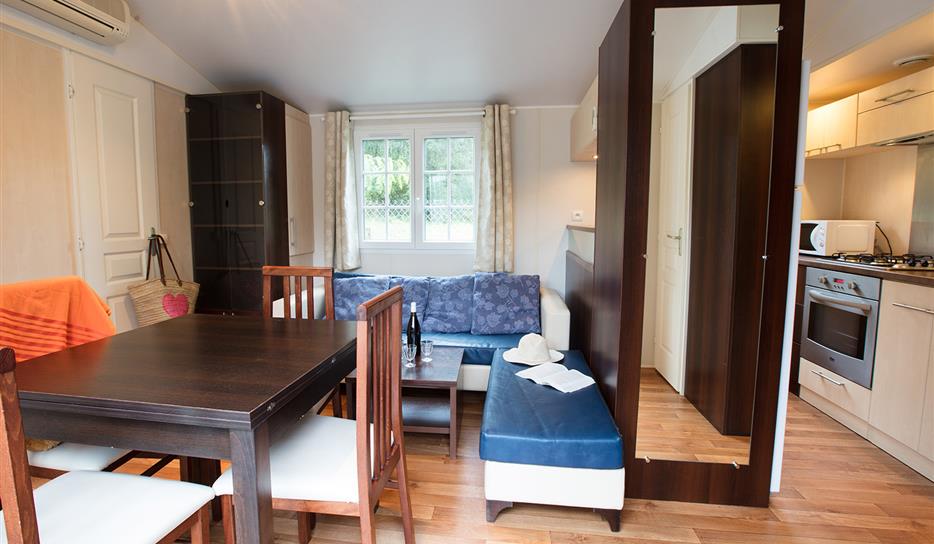Camping ***** Saint Georges de Didonne - Mobil-home 3 chambres - camping 5 étoiles plage et piscine Charente-Maritime