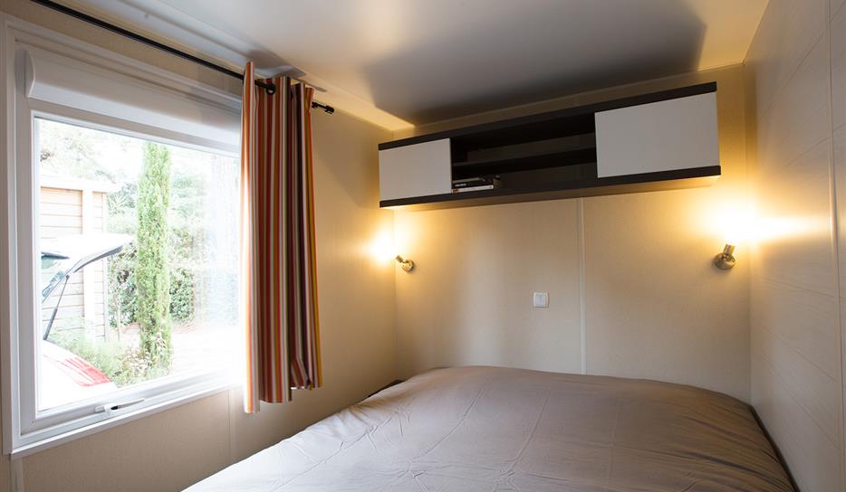 camping ***** - Cottage Pins 2 chambres Bois - Camping en bord de mer près de Royan
