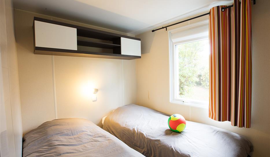 camping 5 étoiles Royan  - Cottage Pins 2 chambres Bois - Camping en bord de mer près de Royan