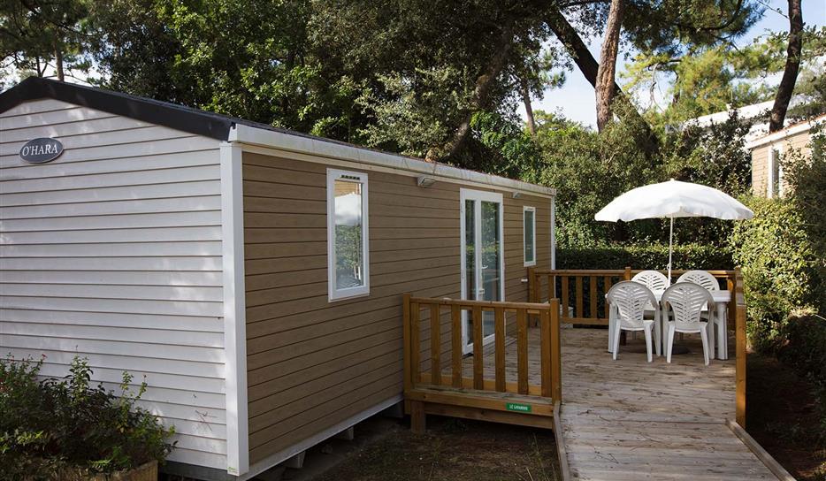 Cottage Pins 2 chambres PMR  - Camping près de Royan *****