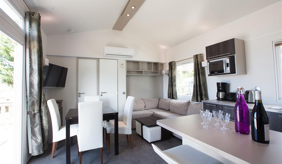 Camping Saint Georges de Didonne 5 étoiles - Mobil-homes 3 chambres Prestige Plus Mer 