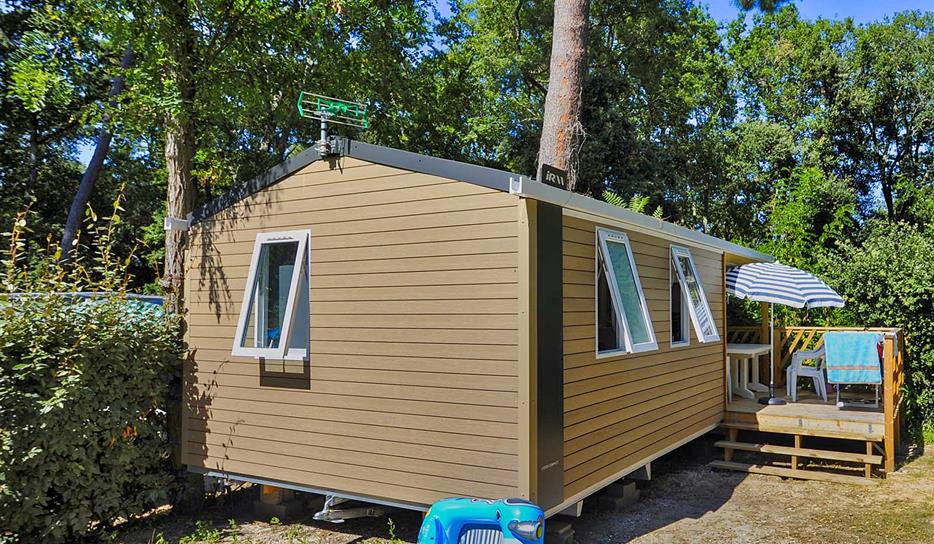 Terrasse - Location mobil-home - Camping Royan 