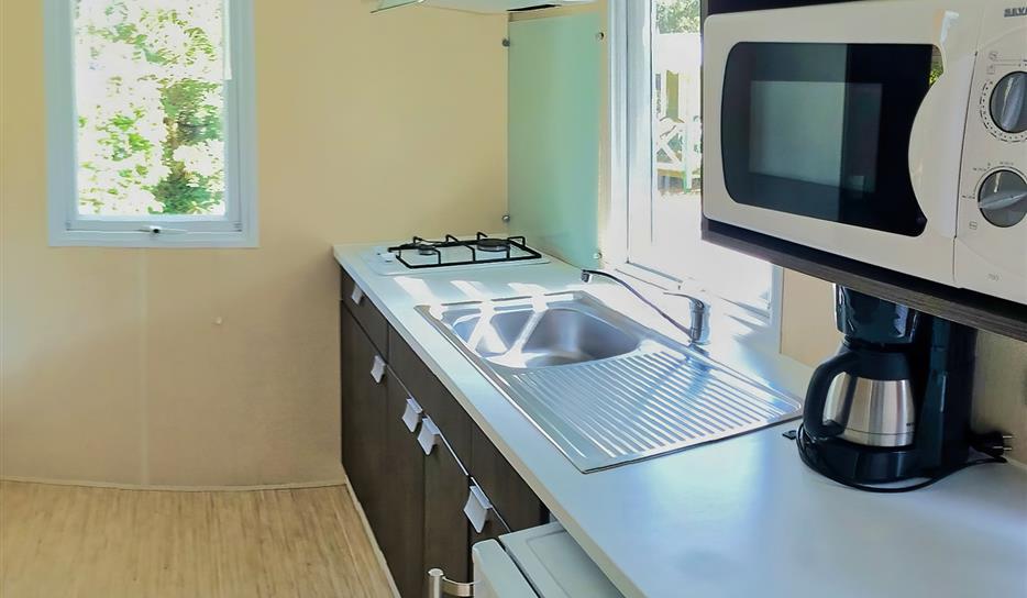 Mobile home rental 2 people - Campsite holiday in Charente-Maritime