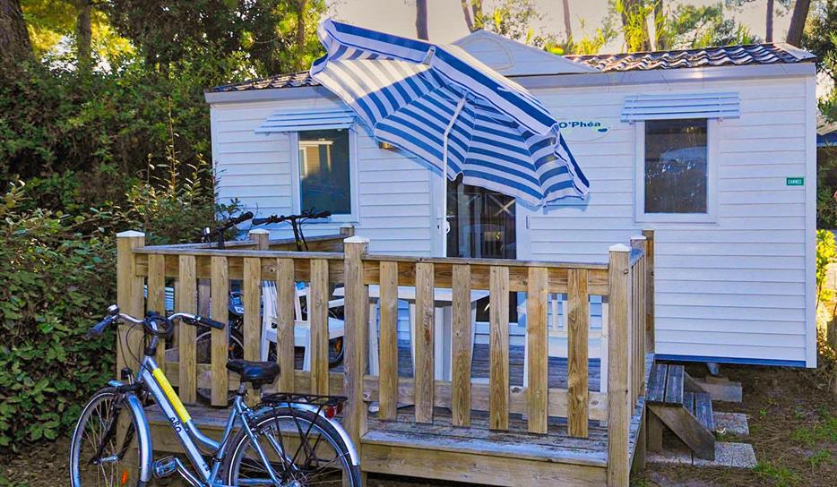 Location de mobil-home 2 personnes - Vacances en camping Royan 