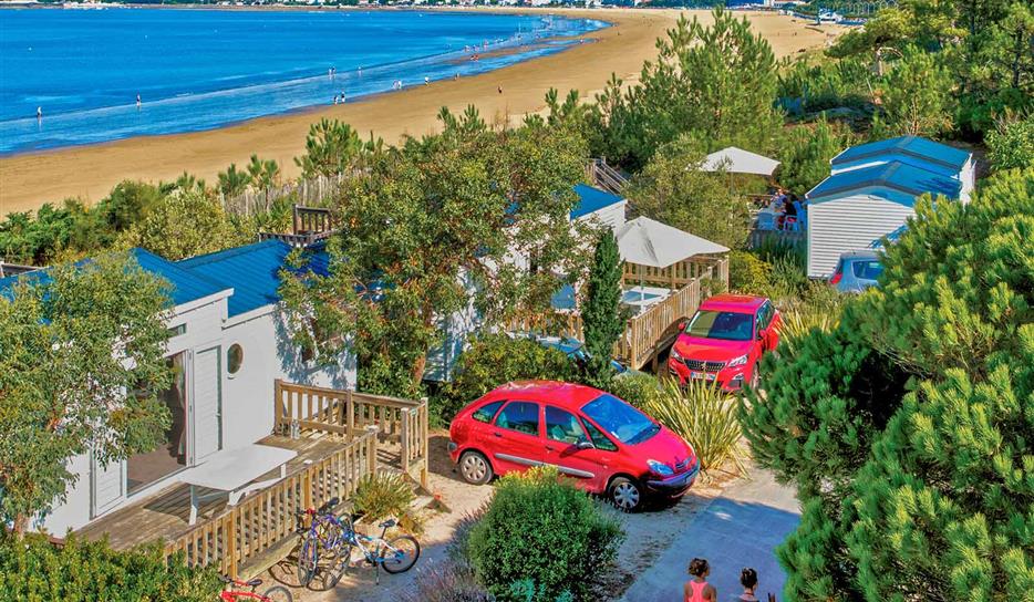 Camping Saint Georges de Didonne 5 étoiles - Mobil-homes 3 chambres Prestige Plus Mer 