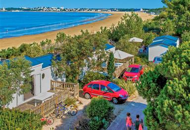 Camping Saint Georges de Didonne 5 étoiles - Mobil-homes 3 chambres Prestige Plus Mer 