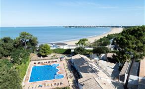 Parc la Gironde - Piscine bord de plage - Camping Saint Georges de Didonne 